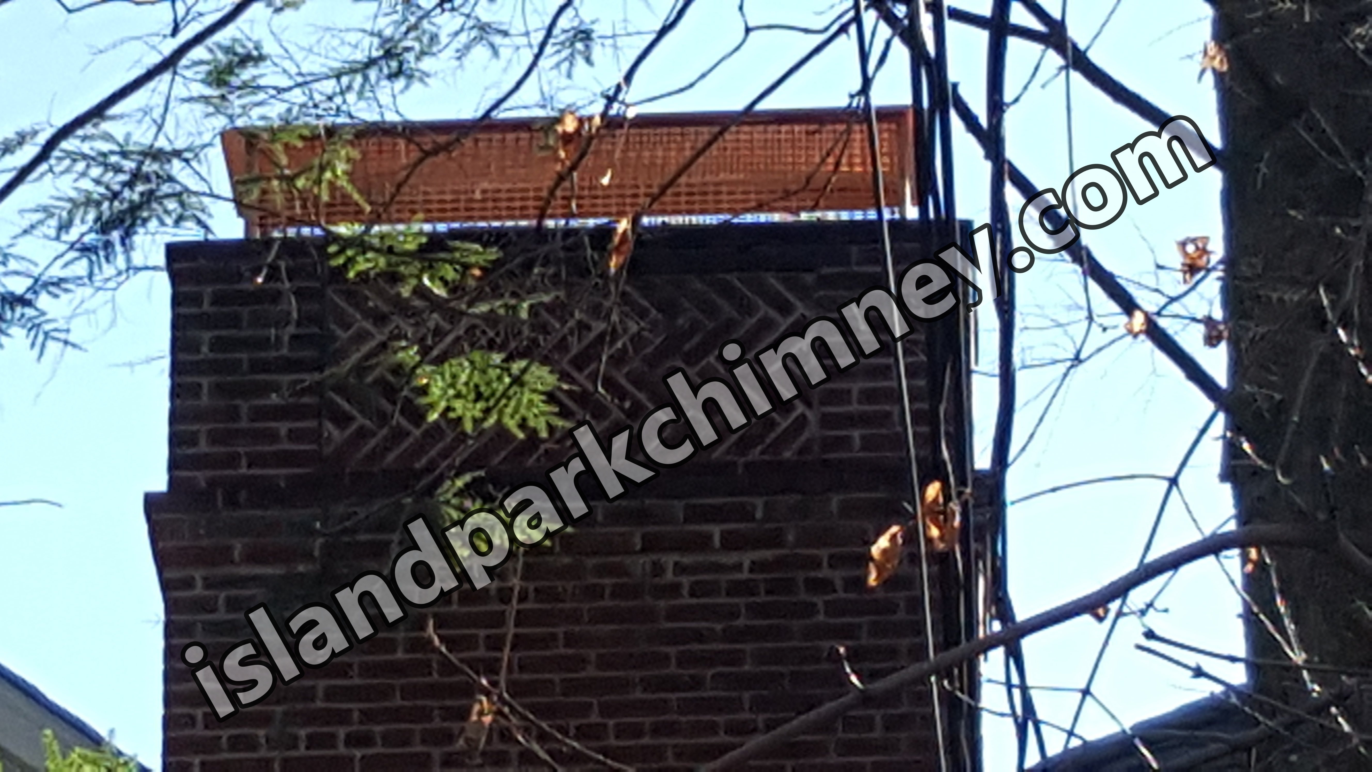 Animal-proof chimney cap protecting home in Island Park, New York